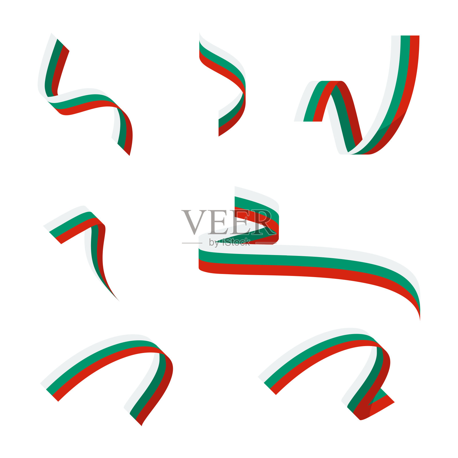 保加利亚元素独立日插图设计矢量插画图片素材