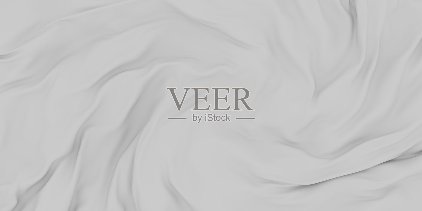 白色或浅灰色丝绸质地，波浪柔和。纹理，背景，图案。高质量插图照片摄影图片