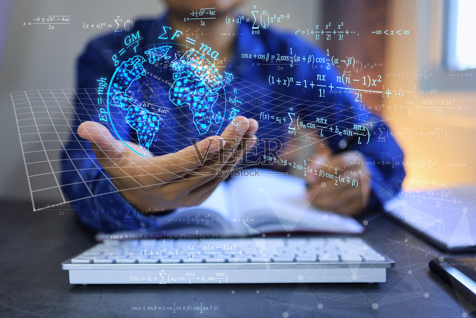 物理科学家照片摄影图片