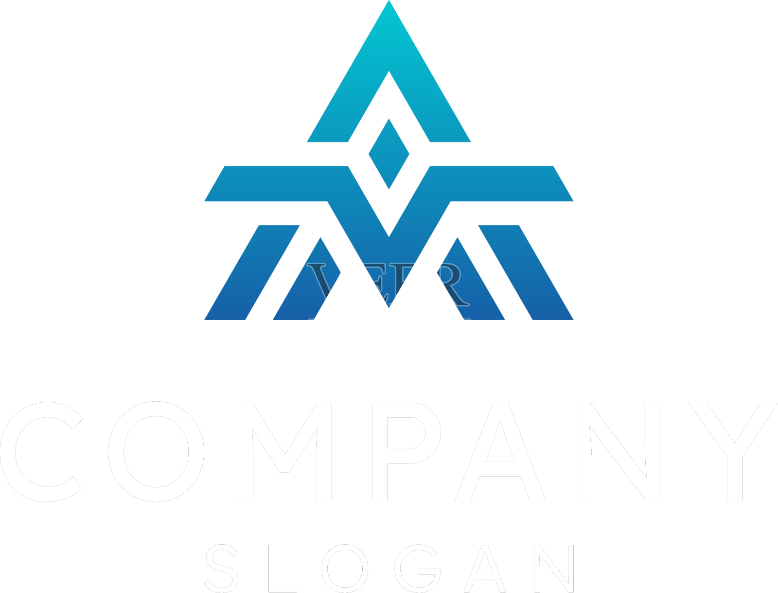 字母av或va标志设计元素图片