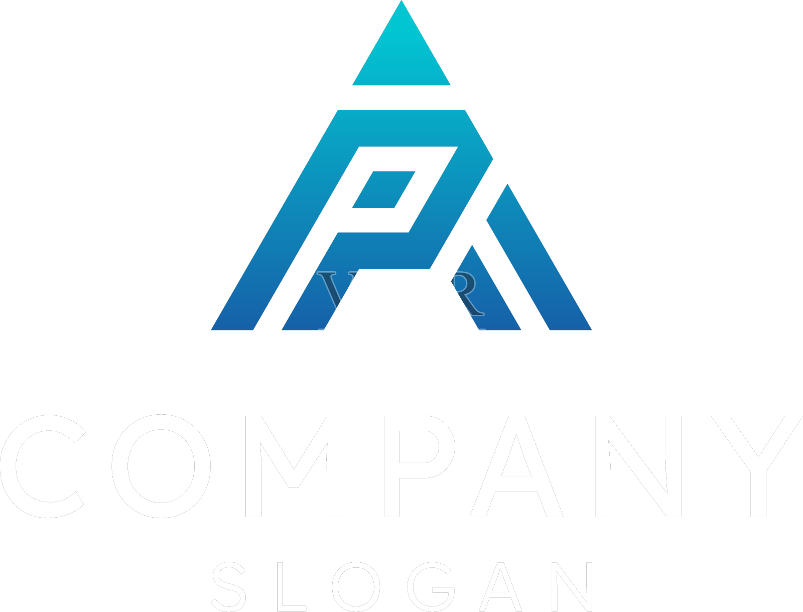 字母ap或pa标志设计元素图片