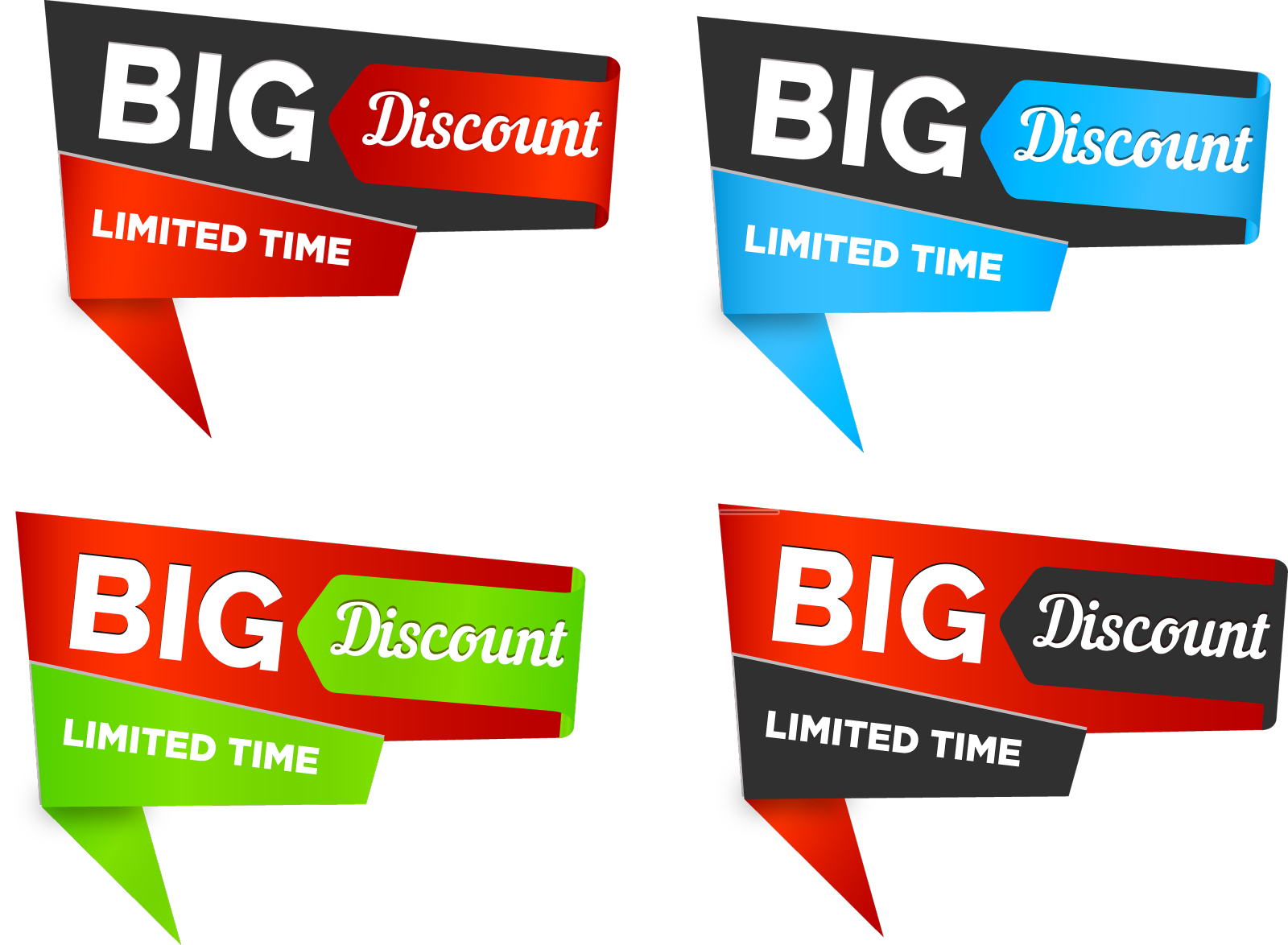 信息图折扣标签设计元素图片