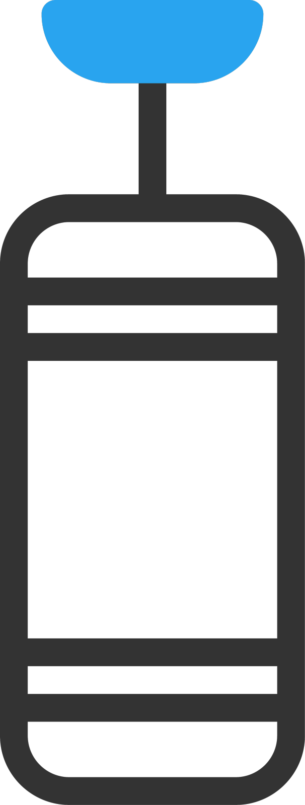 沙袋图标双色蓝黑色运动标志设计元素图片