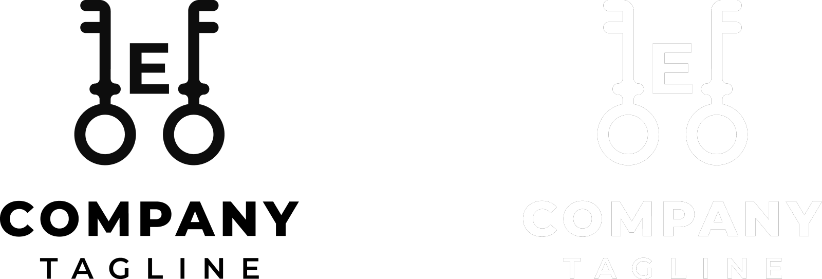 字母键标志适合与业务相关设计元素图片