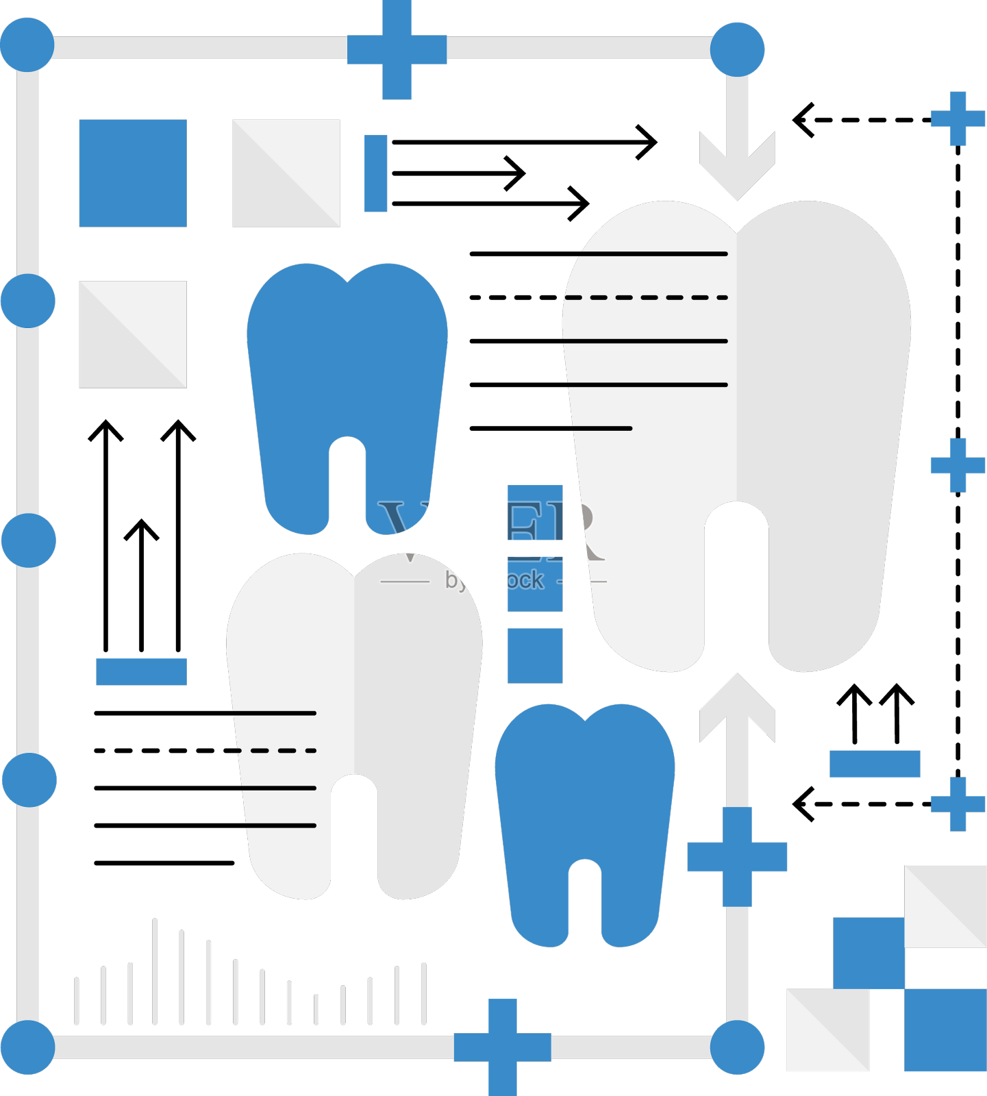 牙科诊所设计元素图片