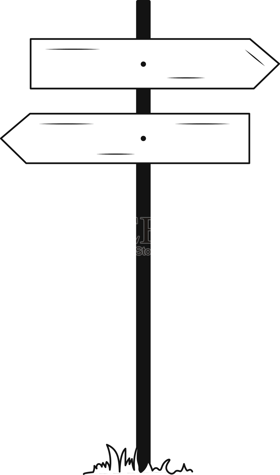 标志道路及邮线设计元素图片