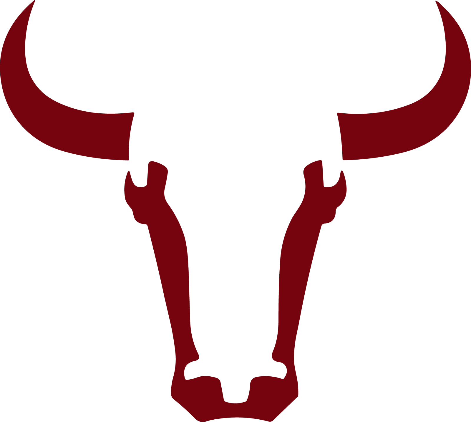 牛头标志公牛愤怒水牛动物创意设计元素图片