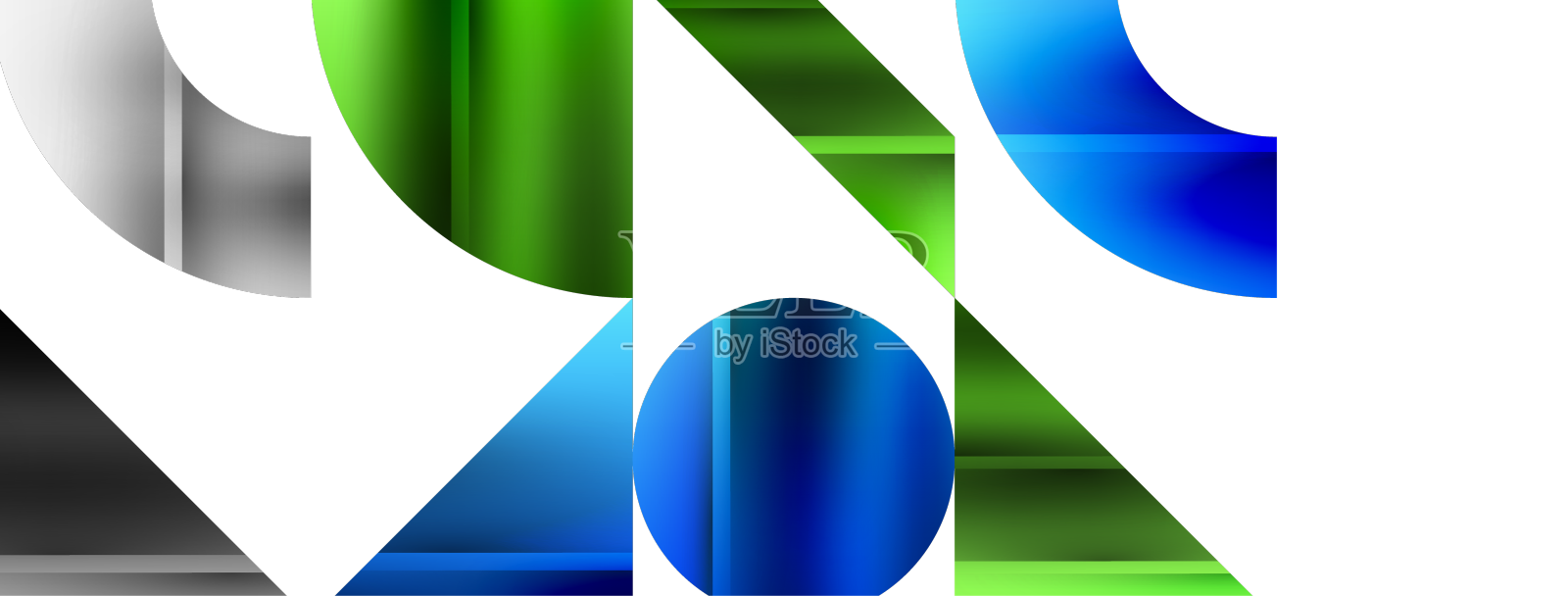 优雅的极简主义背景与颜色金属设计元素图片