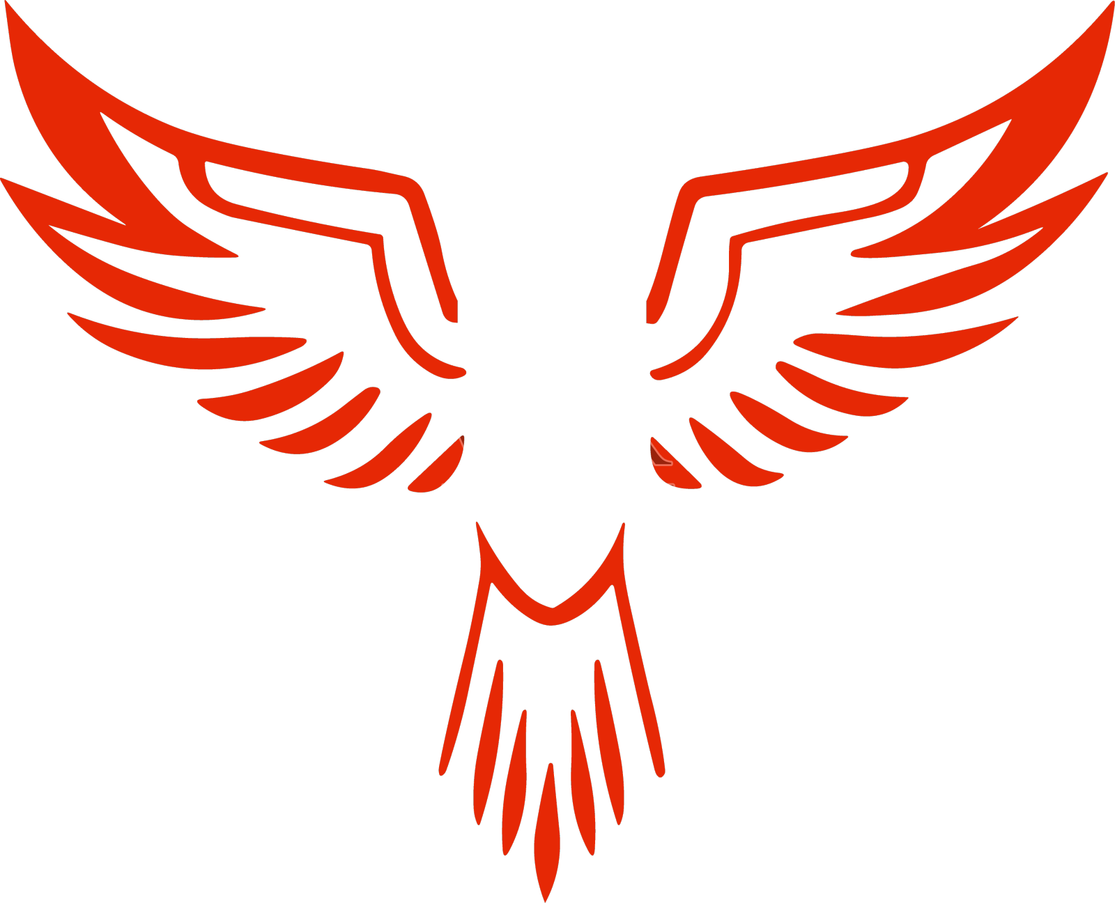 鹰鸟标志鹰飞口号卡通设计设计元素图片