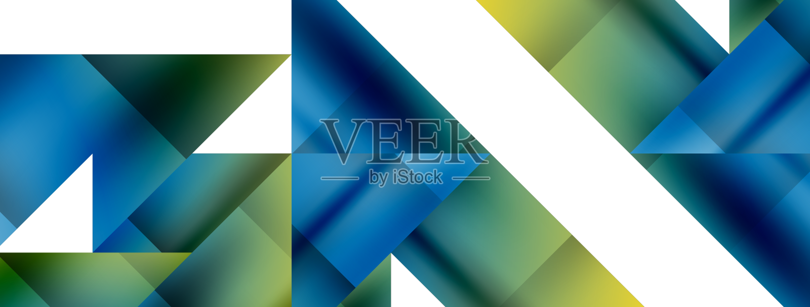 迷人的抽象三角形设计元素图片