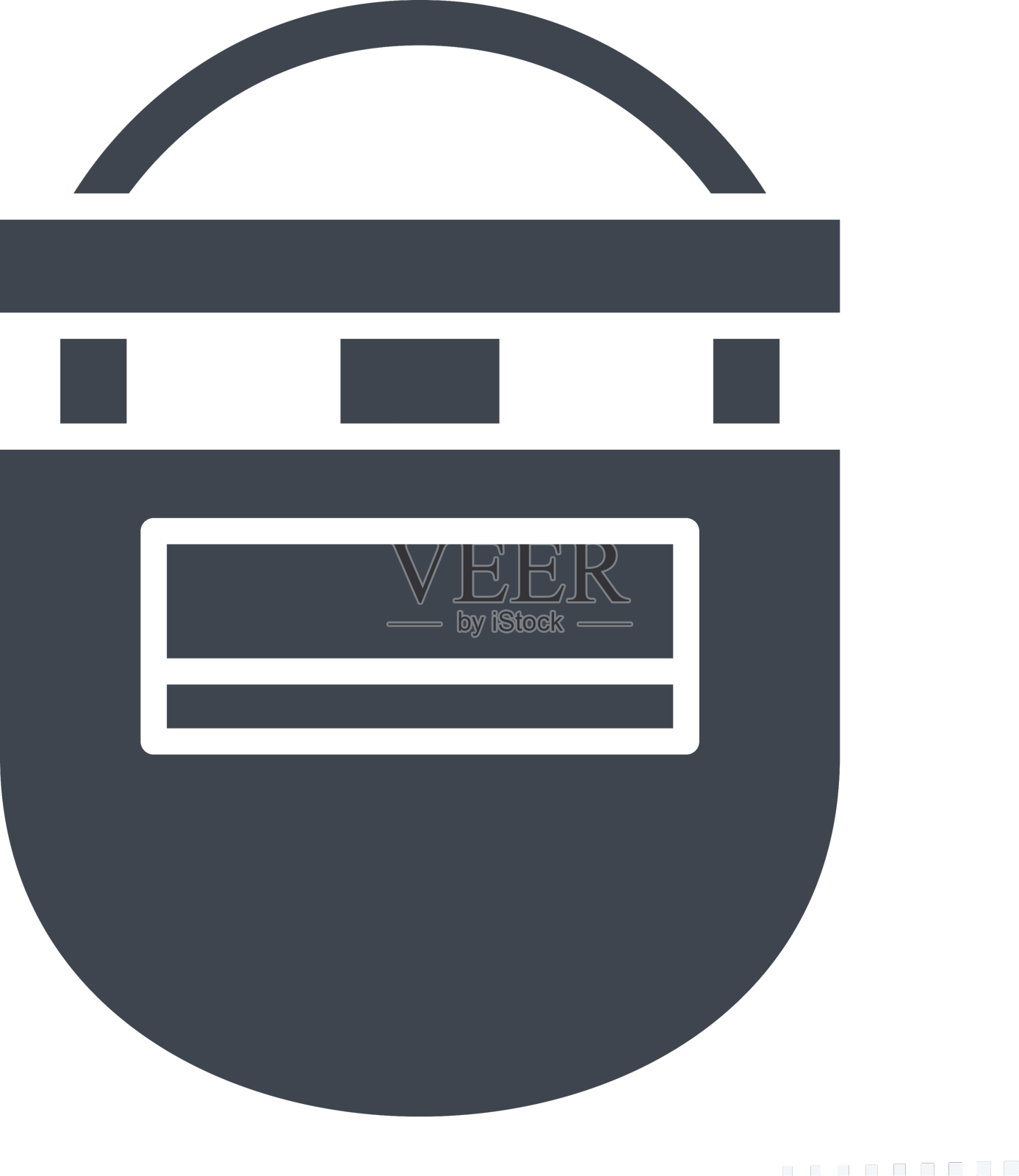 与焊机设备相关的图标焊接面罩设计元素图片