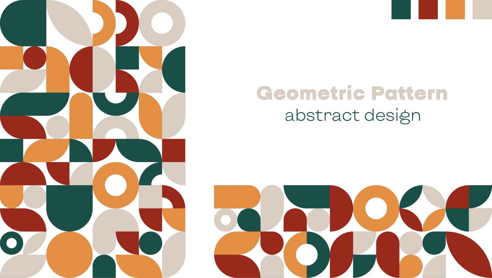 抽象的几何图案现代简单的圆形设计元素图片