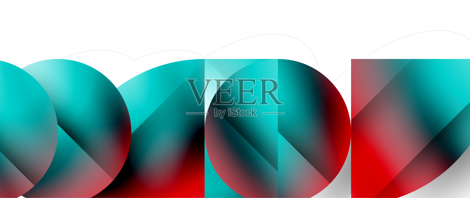 极简艺术的画布展开-金属设计元素图片