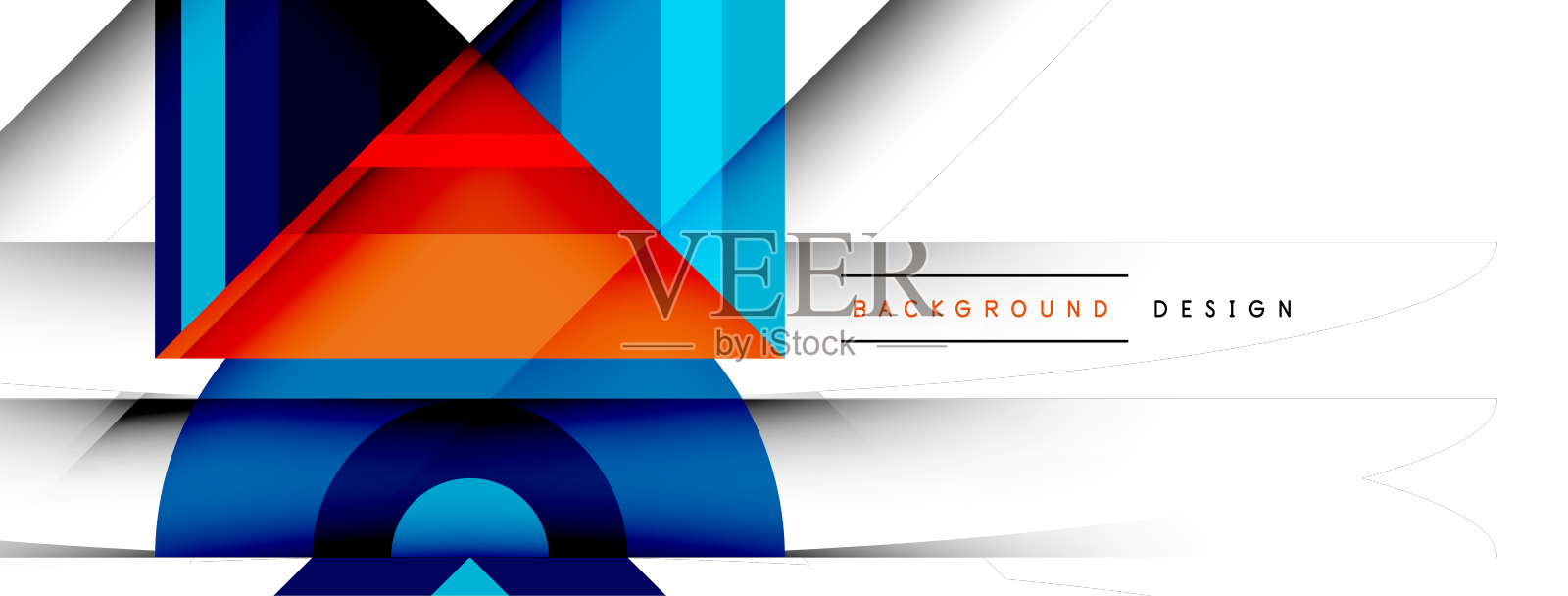 视觉上迷人的背景设计展示设计元素图片