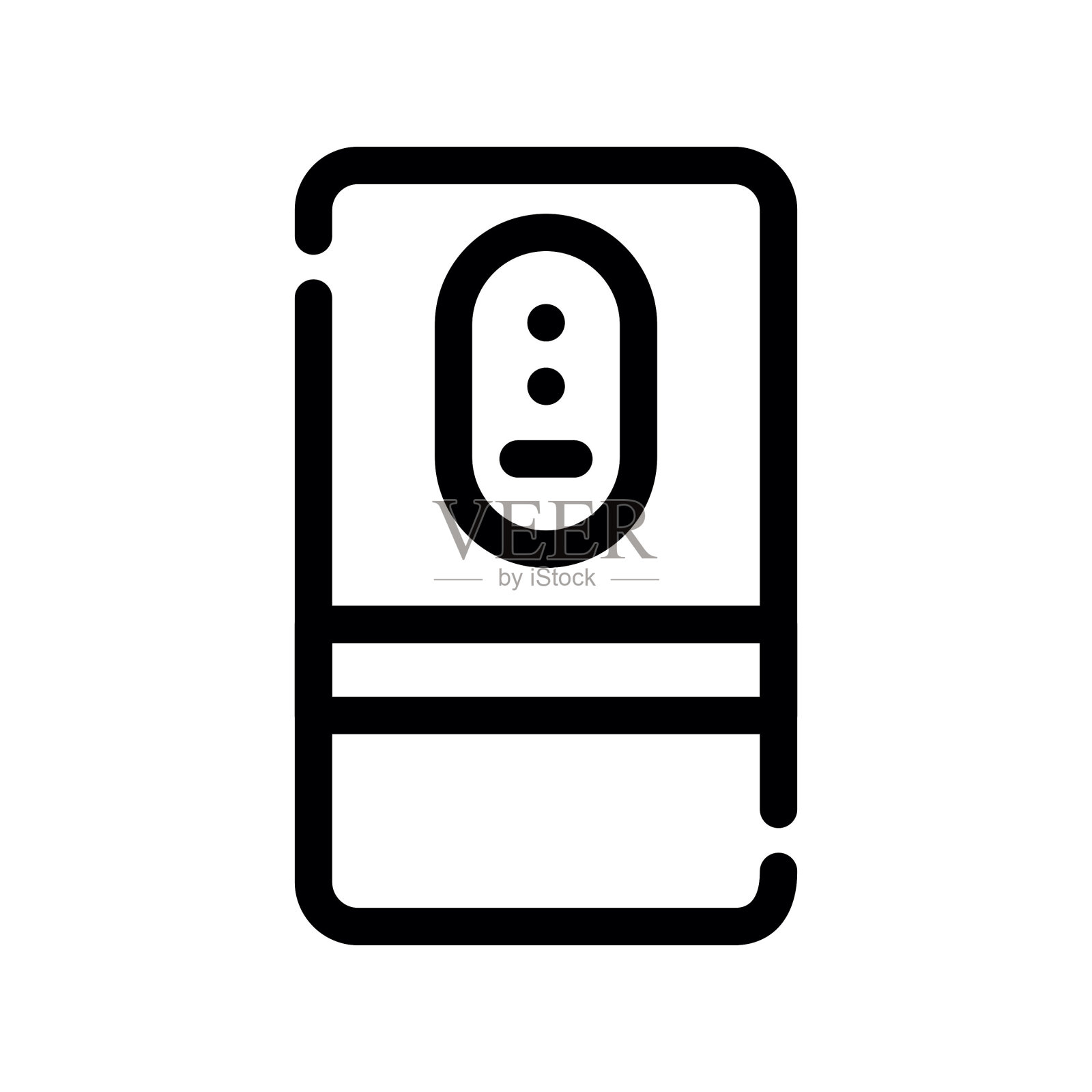 手机摄像头图标插画图片素材