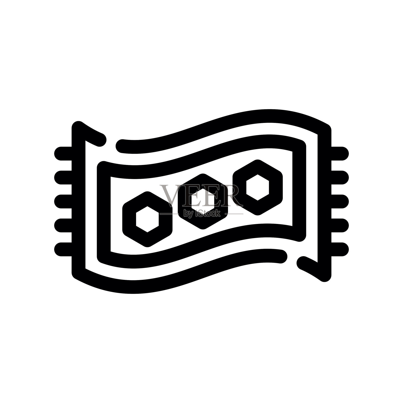 魔毯图标插画图片素材