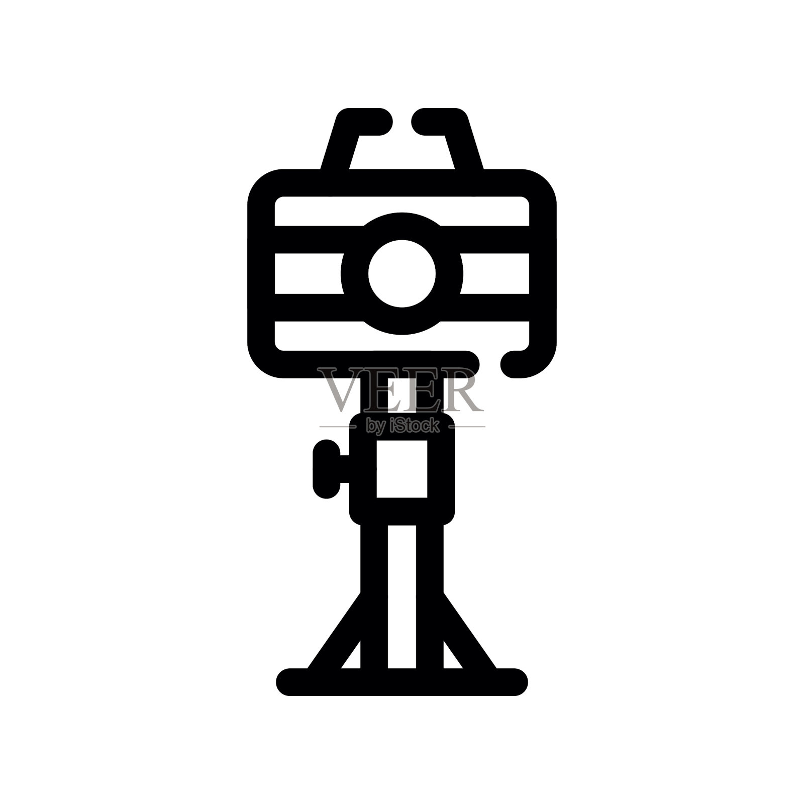 相机支架图标插画图片素材