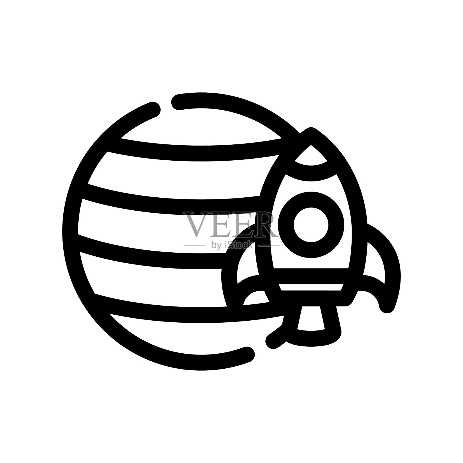 地球图标插画图片素材