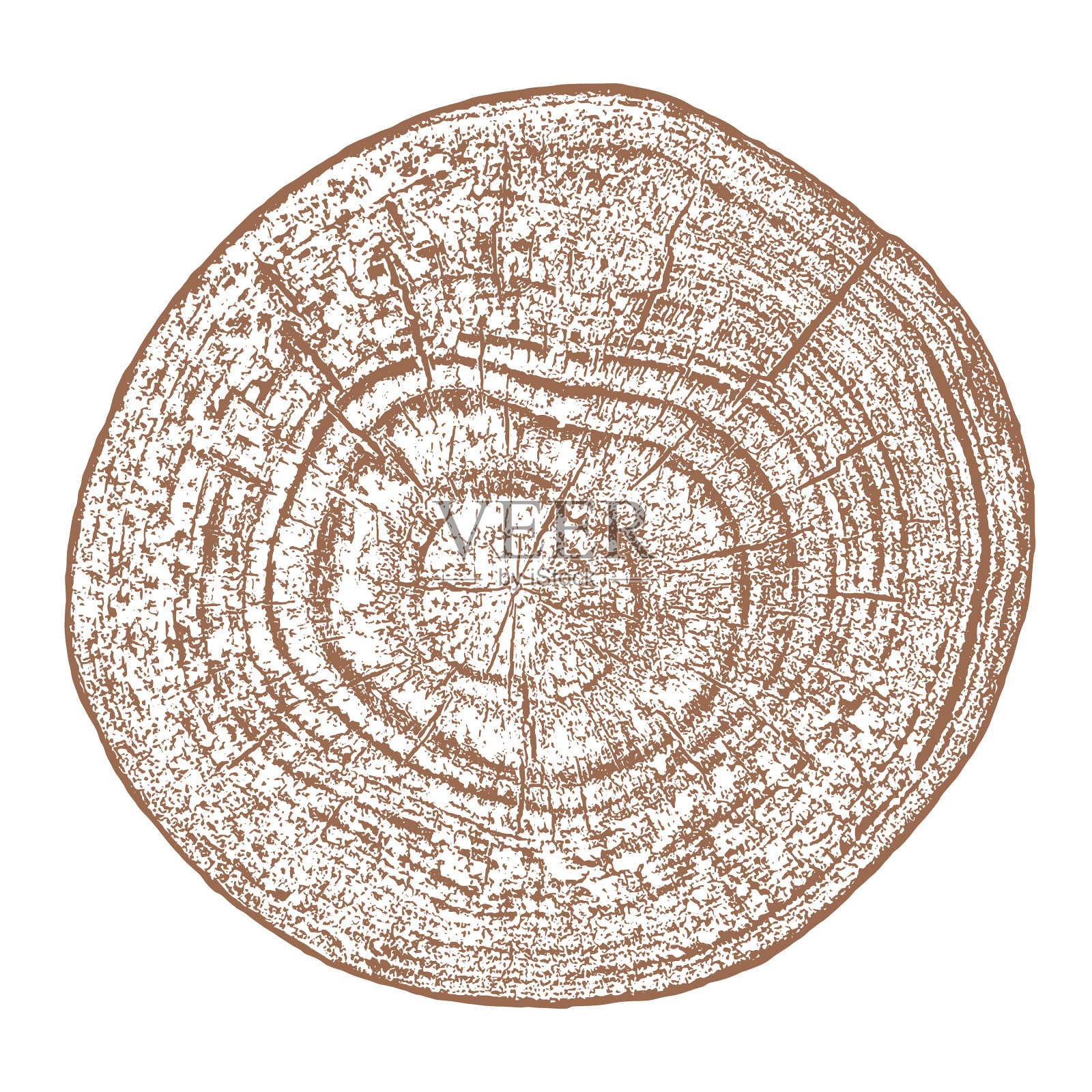 木材纹理插画图片素材