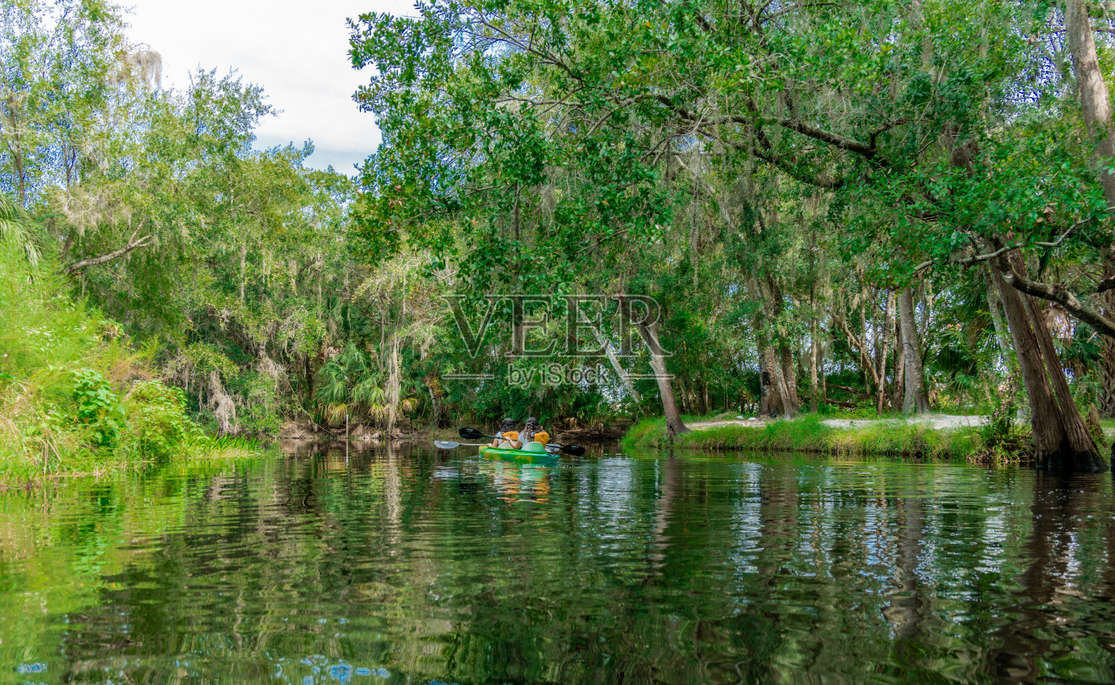 基西米佛罗里达探险湖照片摄影图片