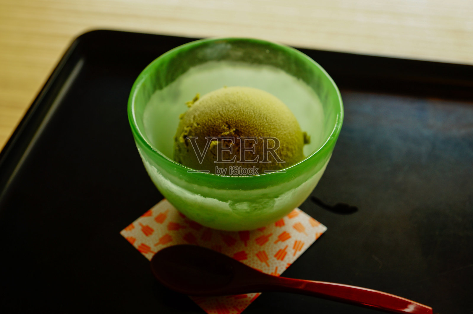 greentea冰淇淋照片摄影图片