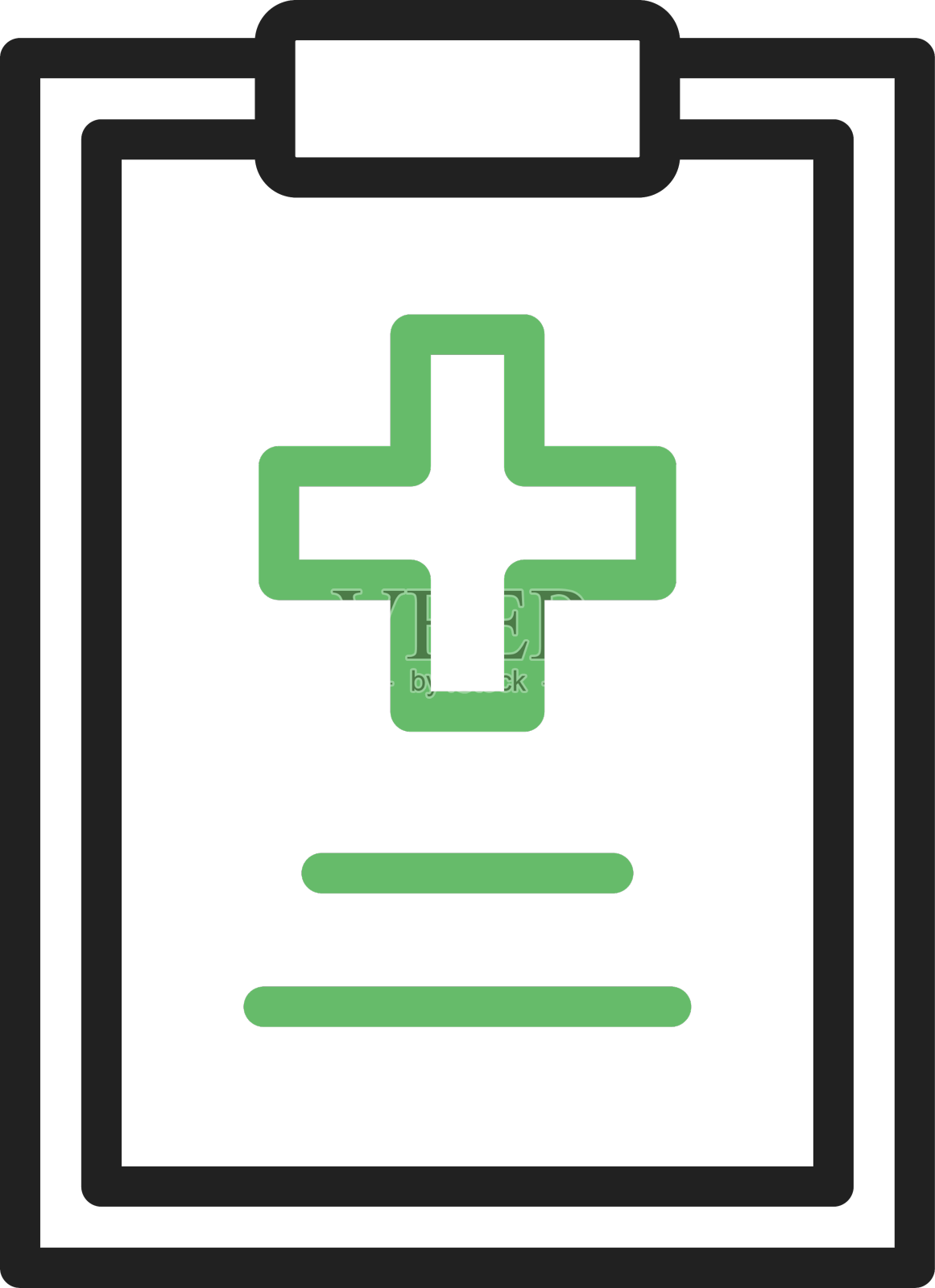 医疗报告图标图像设计元素图片