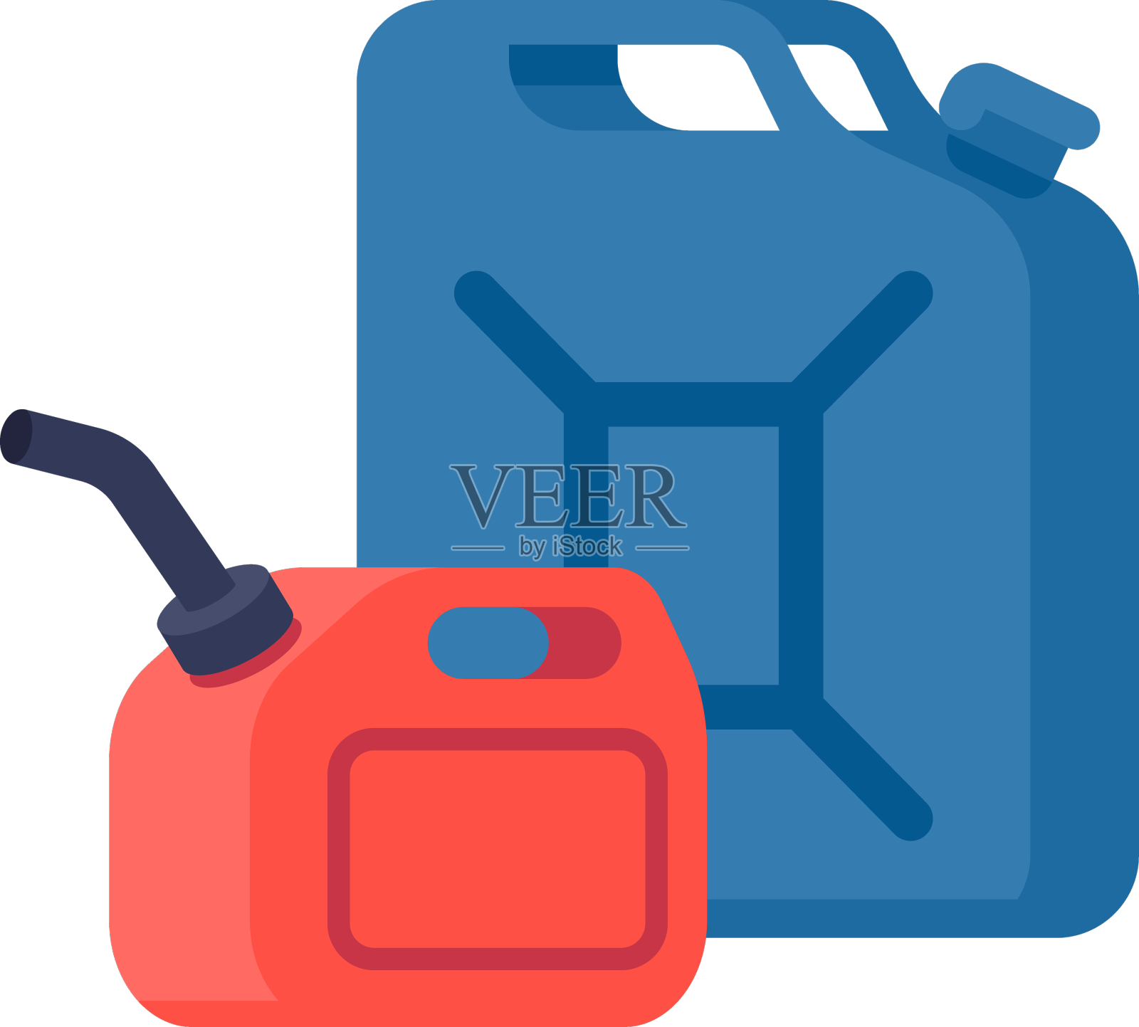 石油工业用的汽油罐加仑设计元素图片