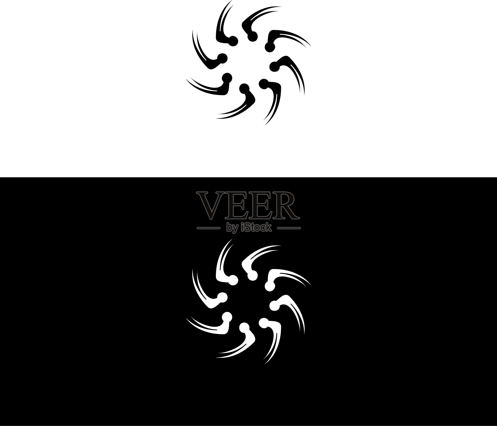 圆形标志模板设计设计元素图片