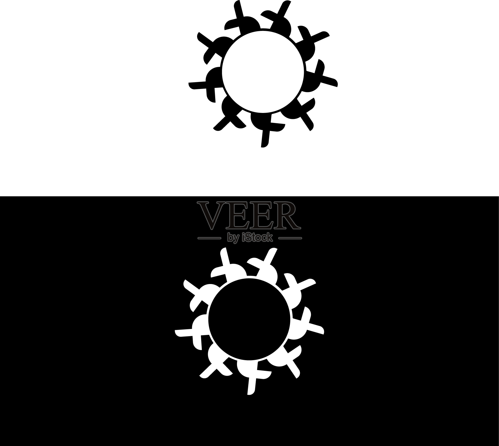 圆形标志模板设计圆形标志设计元素图片