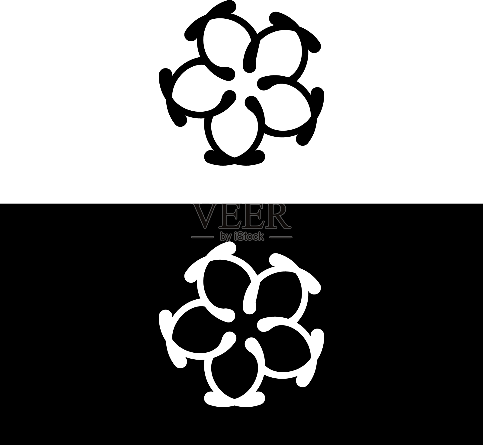 圆形标志模板圆形图标设计设计元素图片