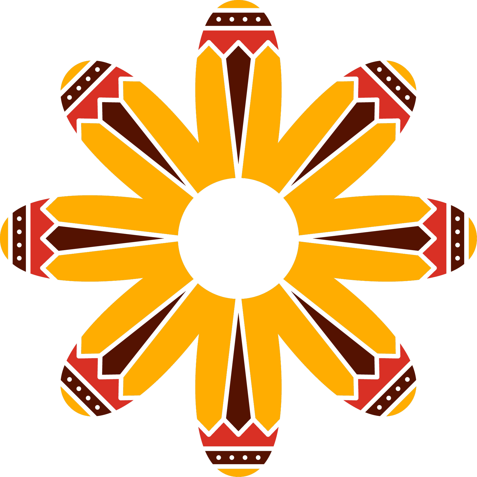 本土传统月元素框架设计元素图片