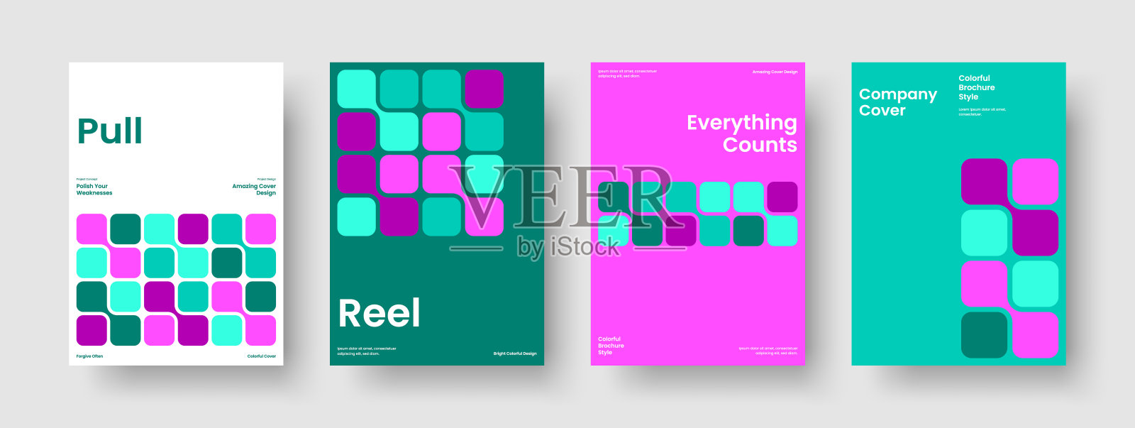 隔离传单设计。现代海报布局。几何报表模板。书的封面。手册。背景。业务演示。横幅。投资组合。广告。时事通讯。传单。目录插画图片素材