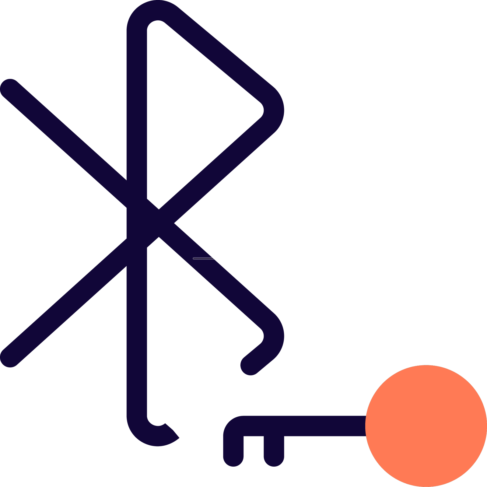 蓝牙锁功能与检测技术设计元素图片