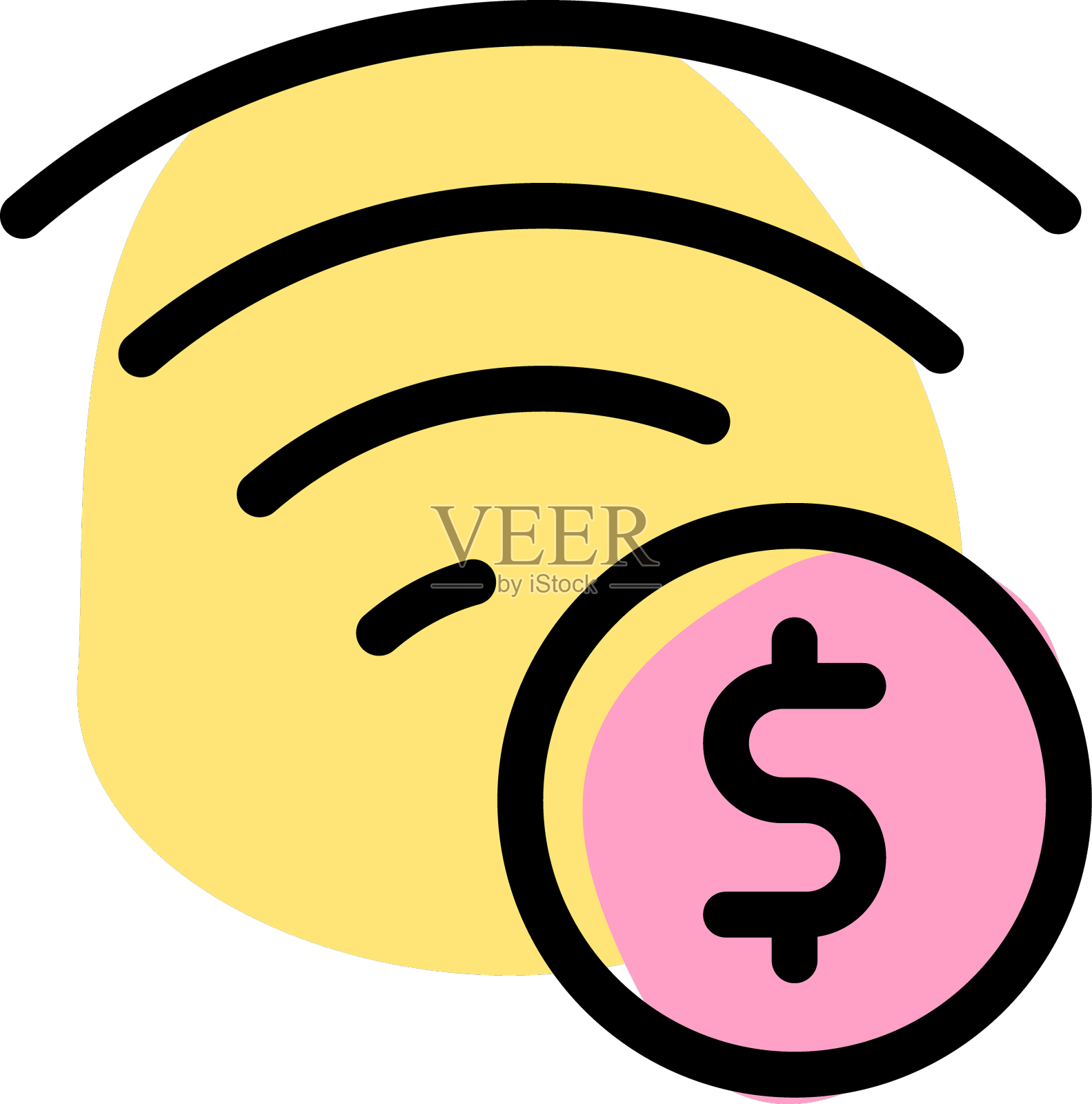 通过互联网进行电子转账设计元素图片