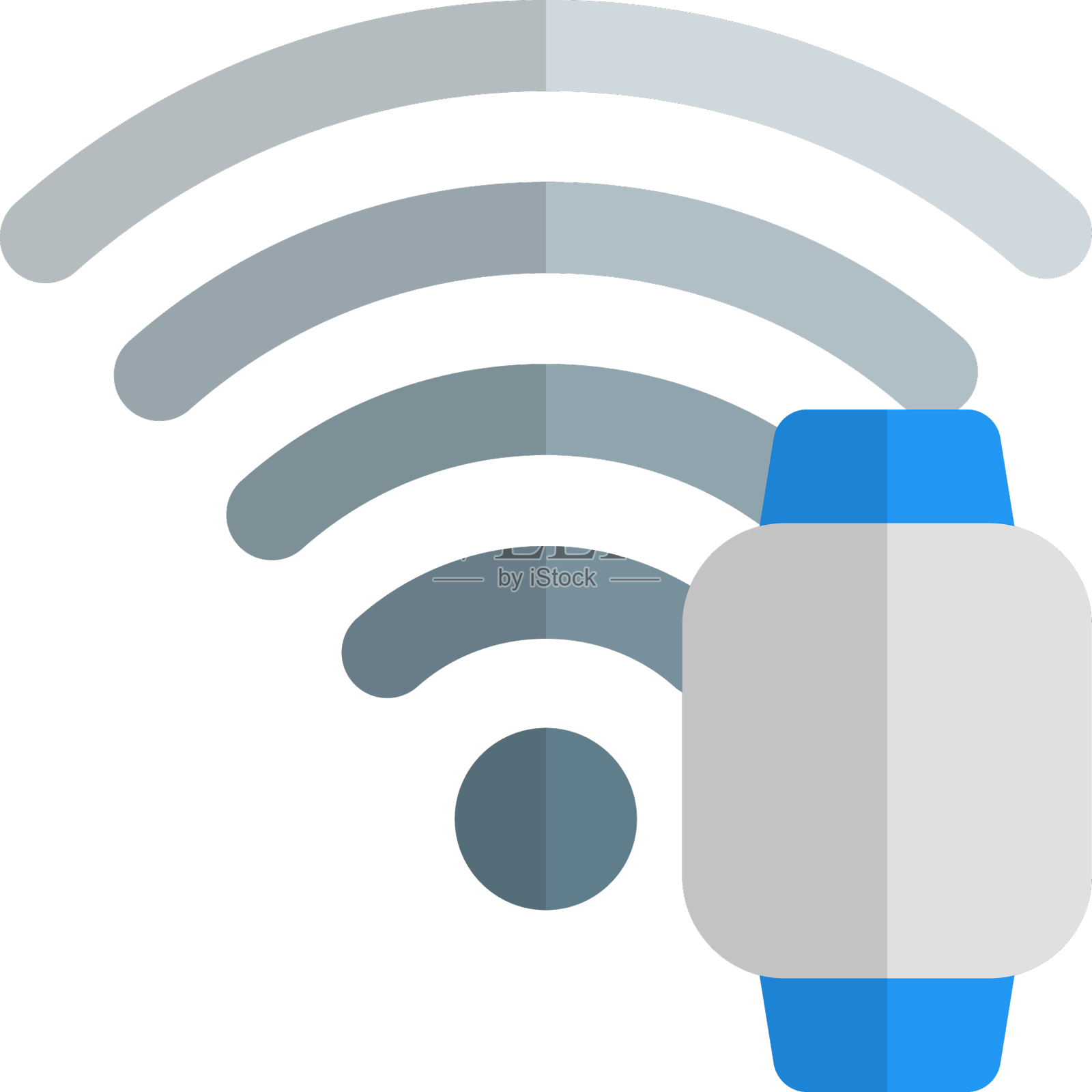 联网，无线供电设计元素图片