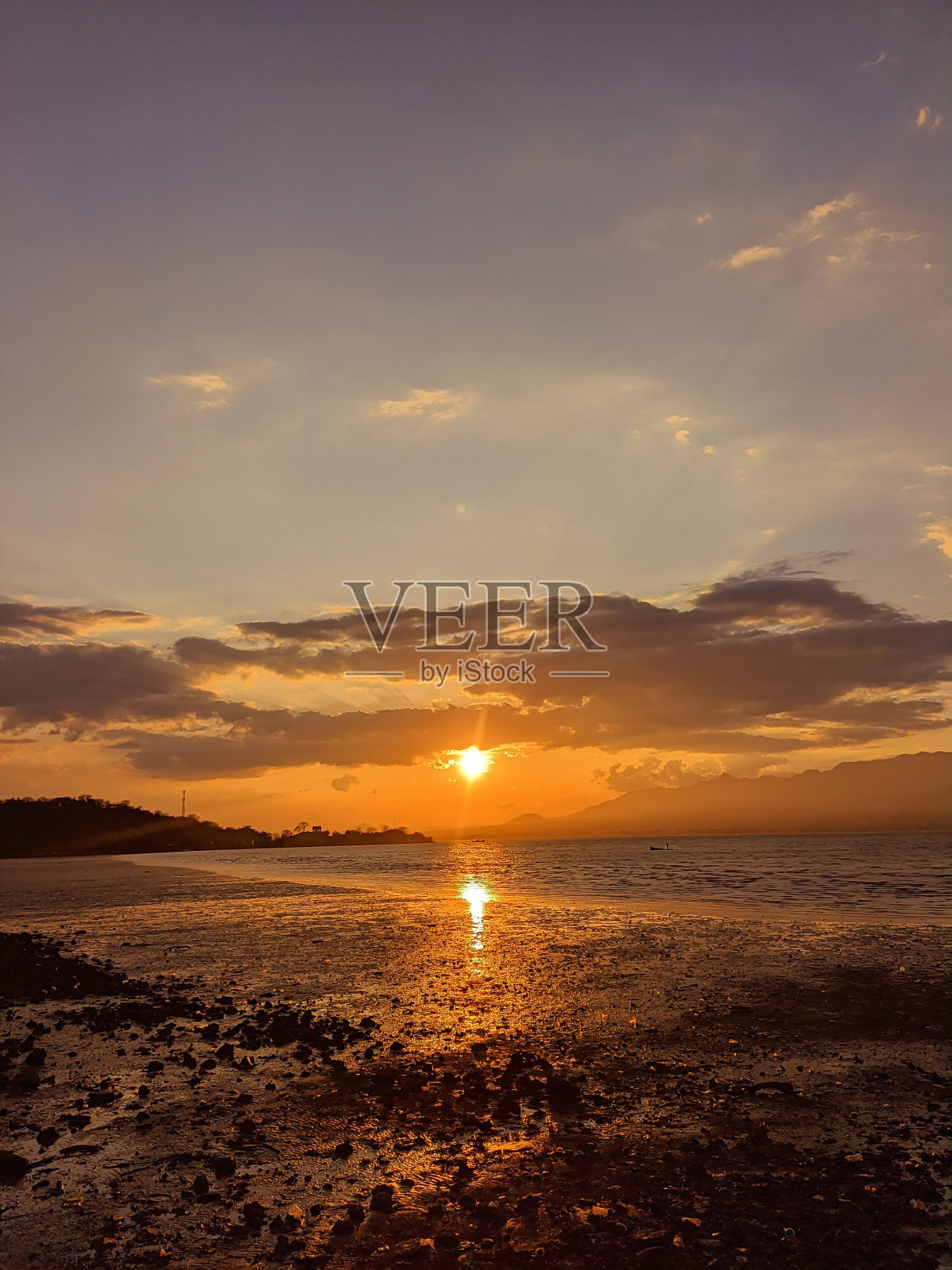 日落照片摄影图片