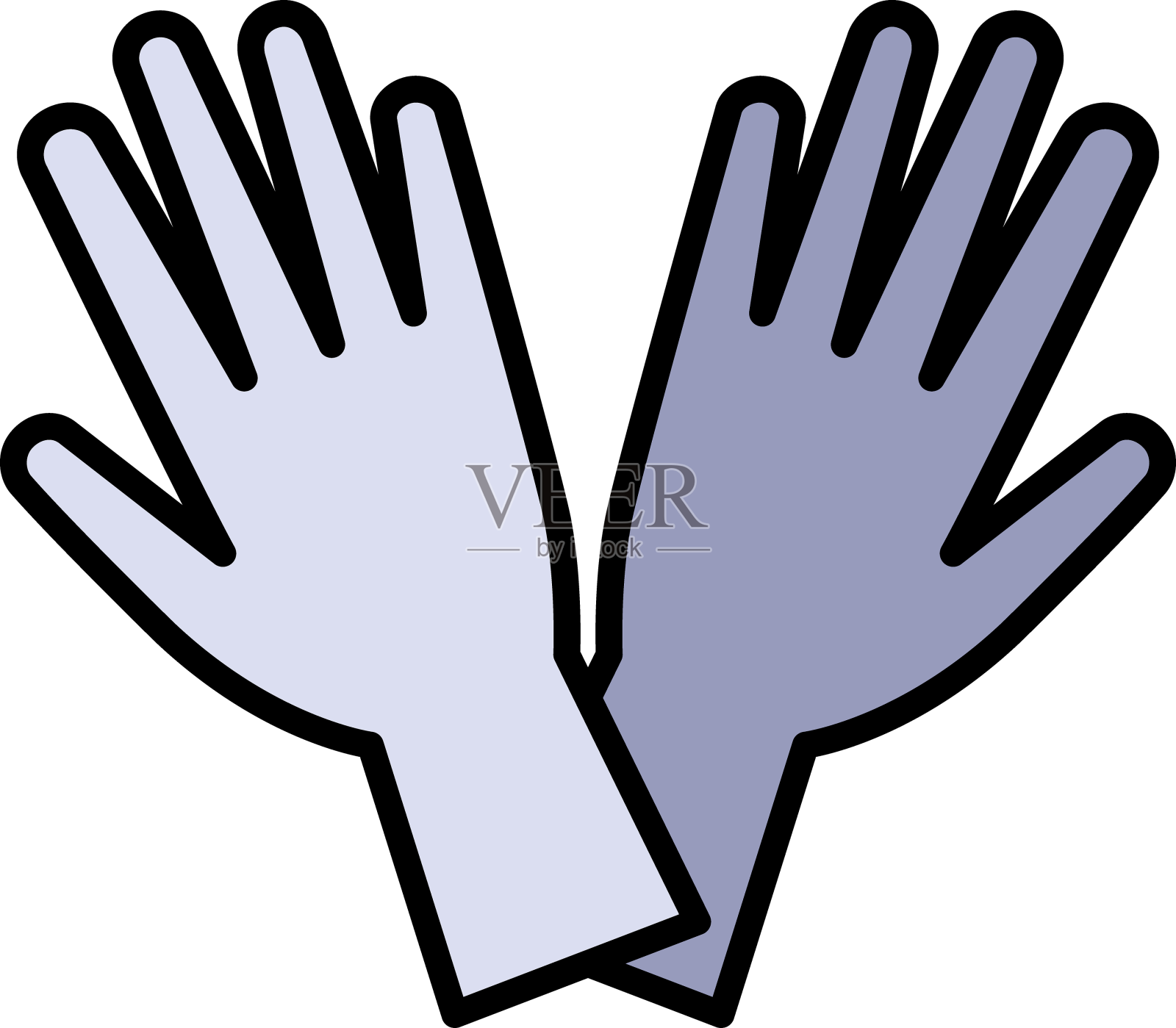 染发手套图标染发手套图标设计元素图片