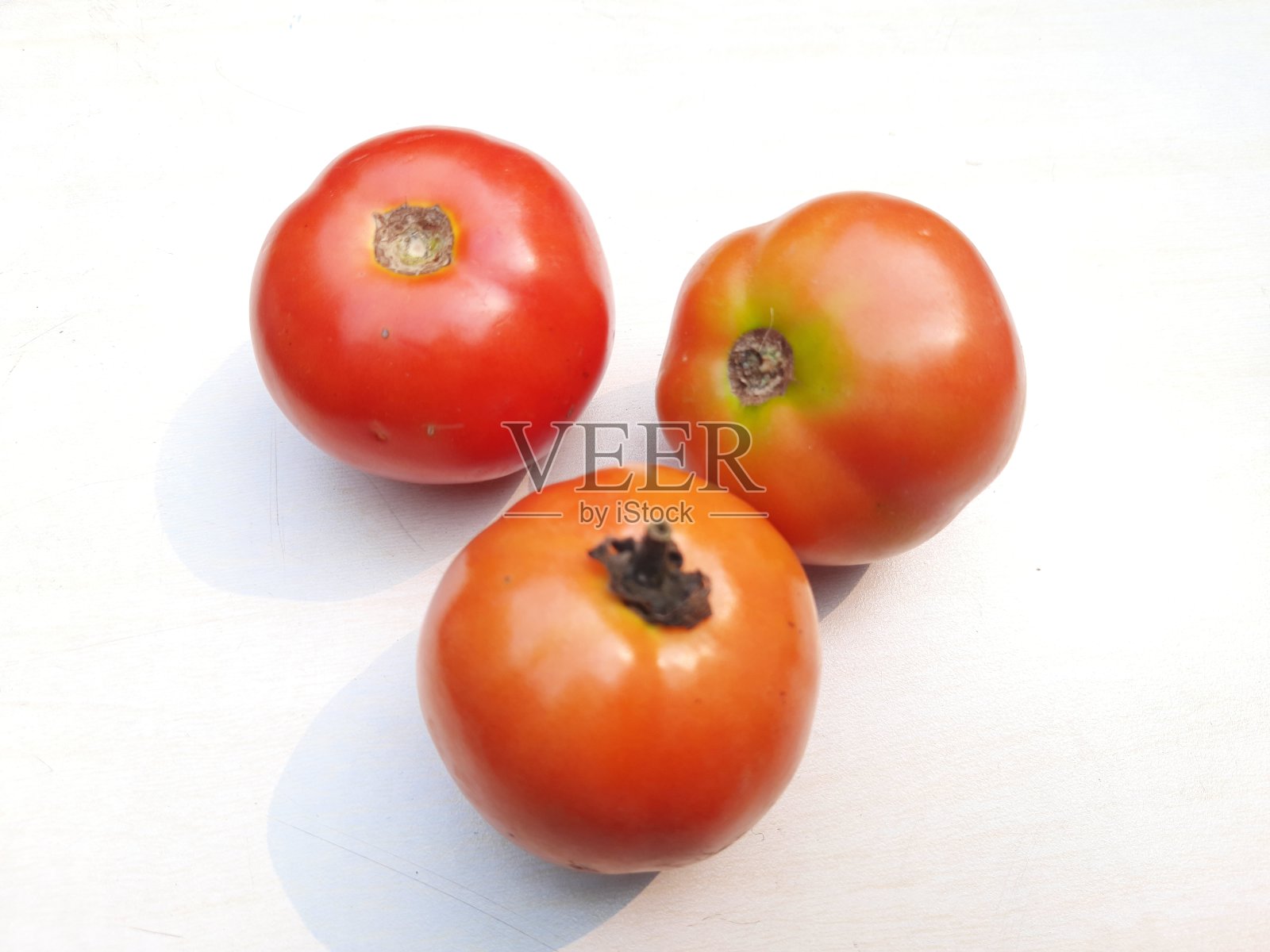 西红柿果实呈球形或卵形照片摄影图片