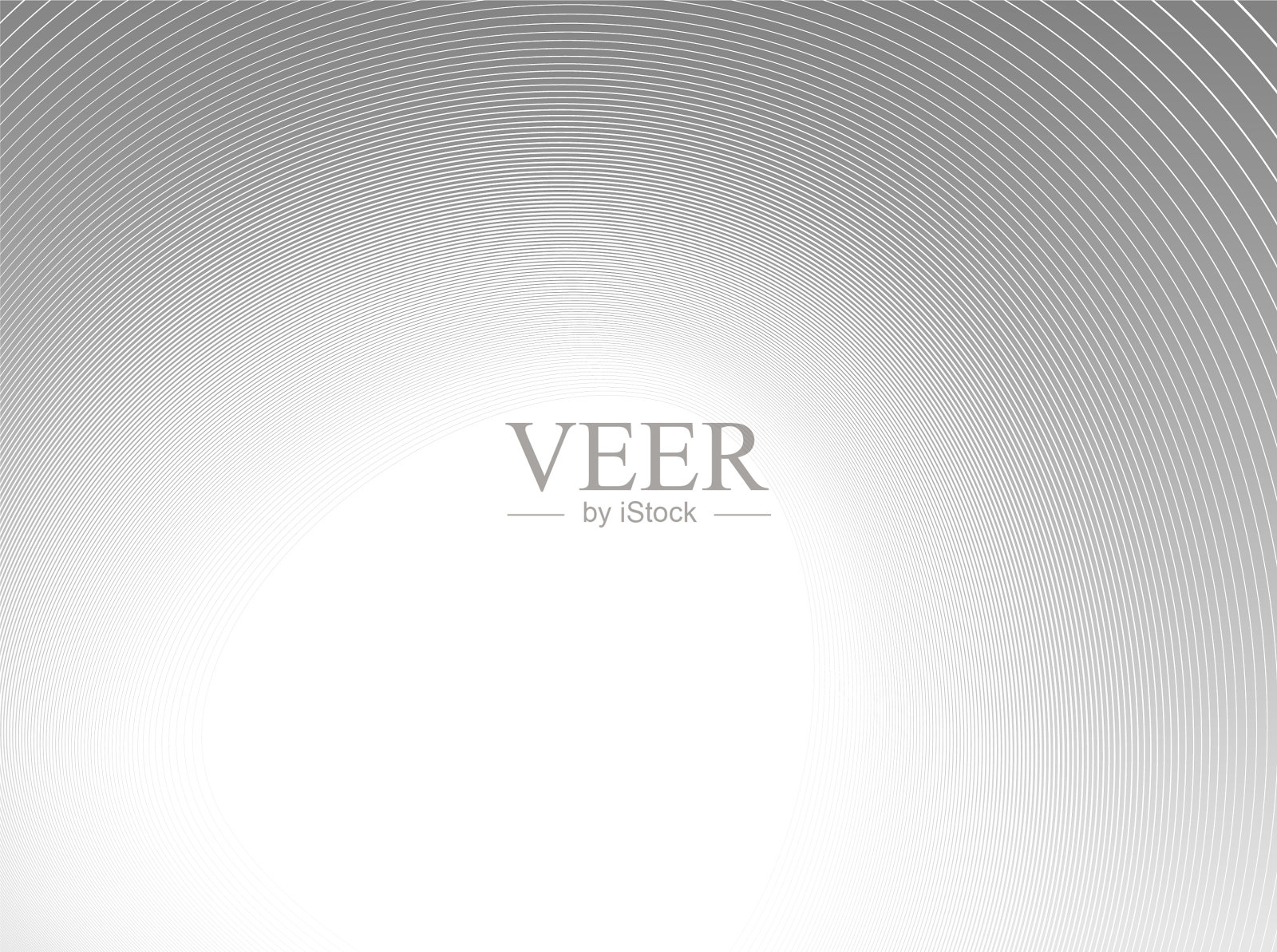 浅灰色线在三维透视抽象插画图片素材