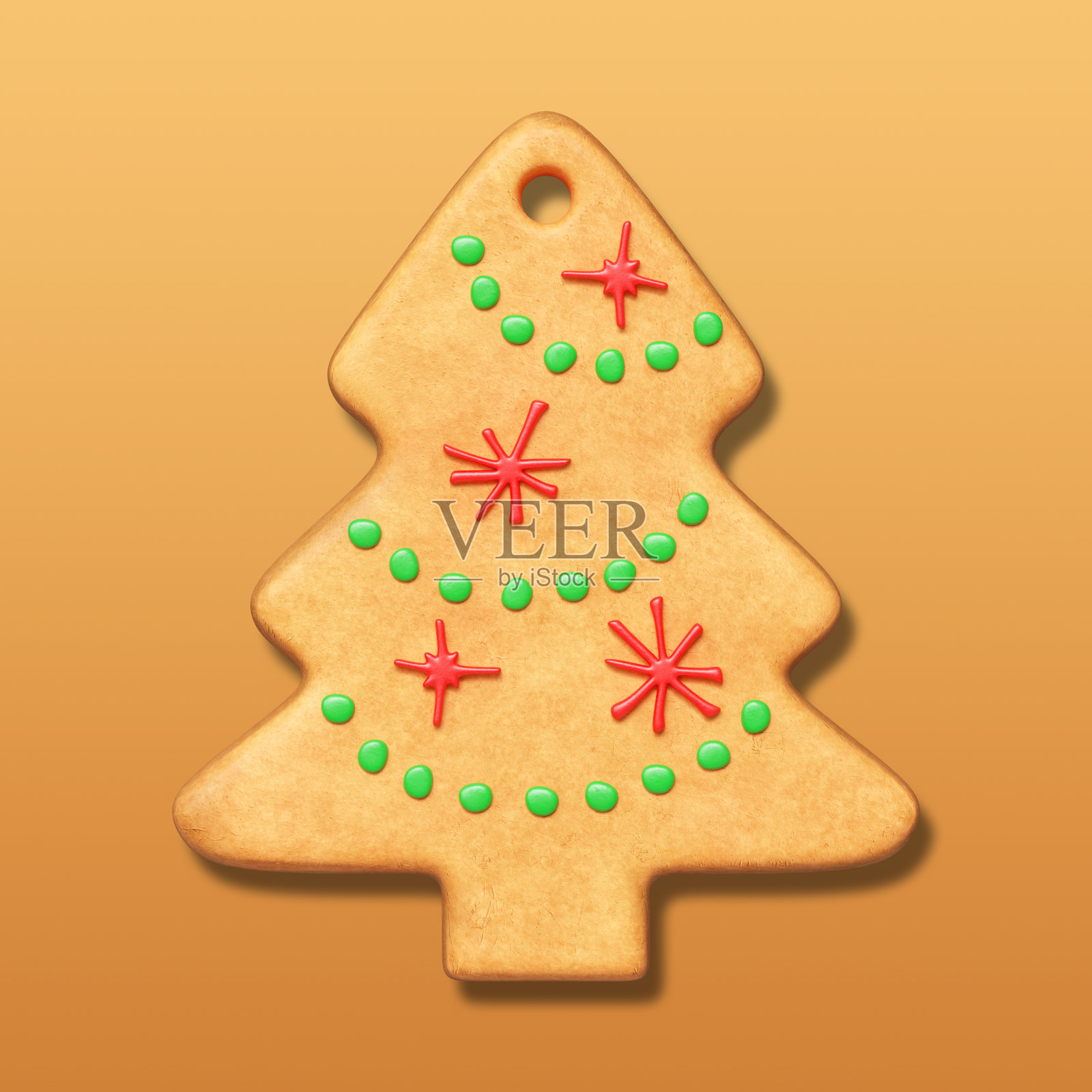 圣诞姜饼曲奇照片摄影图片