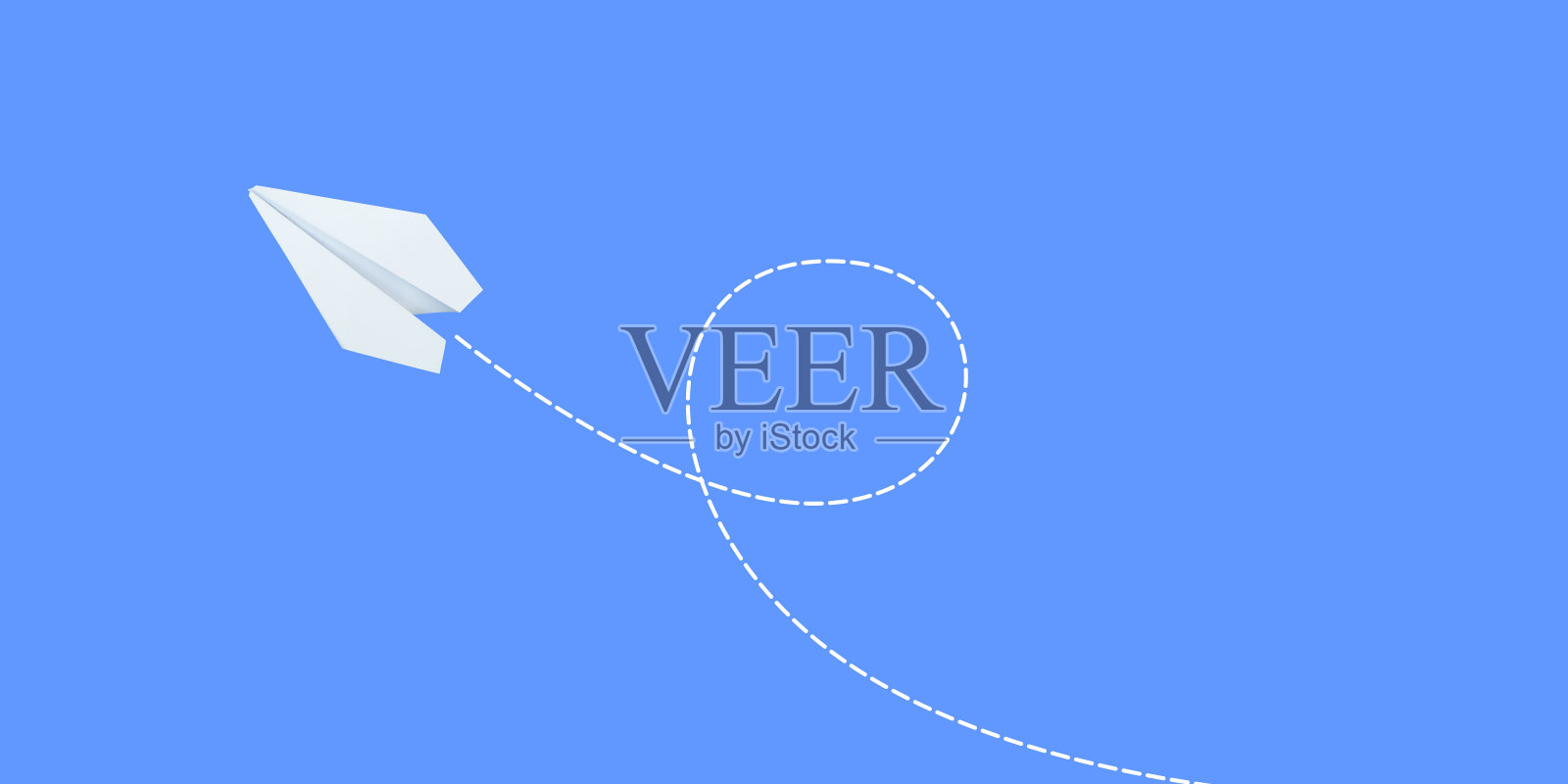 纸飞机与踪迹笔画背景照片摄影图片