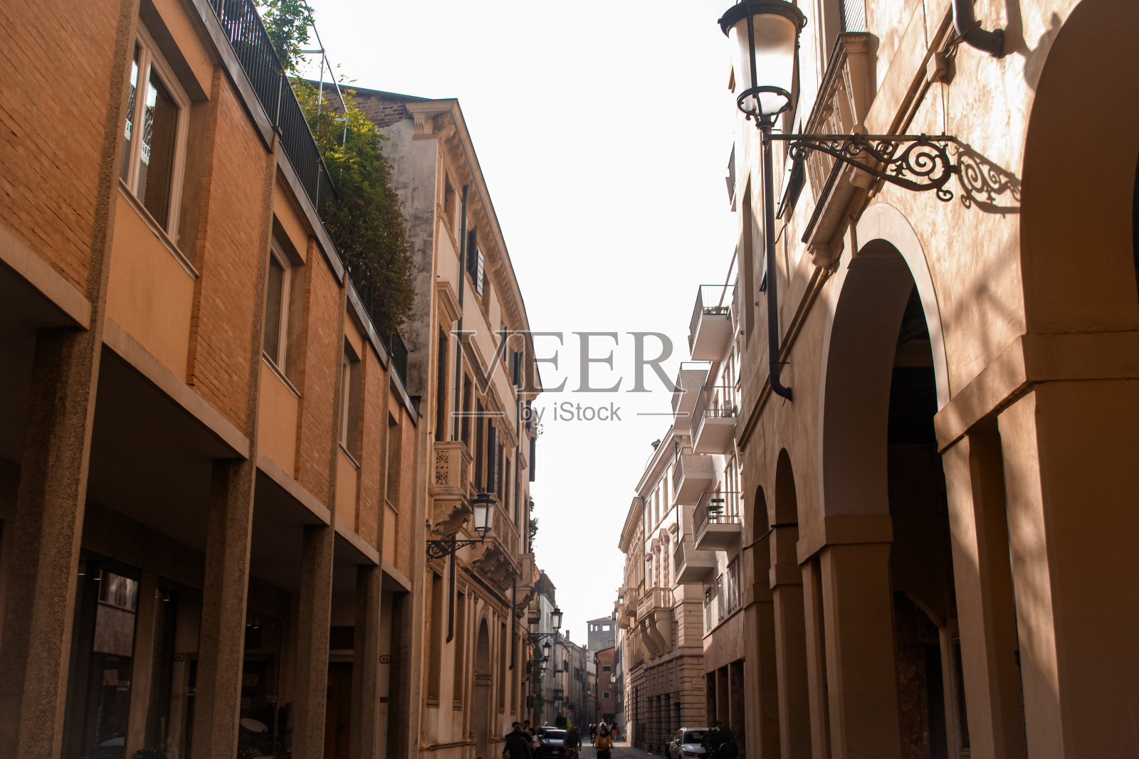 帕多瓦的街道照片摄影图片