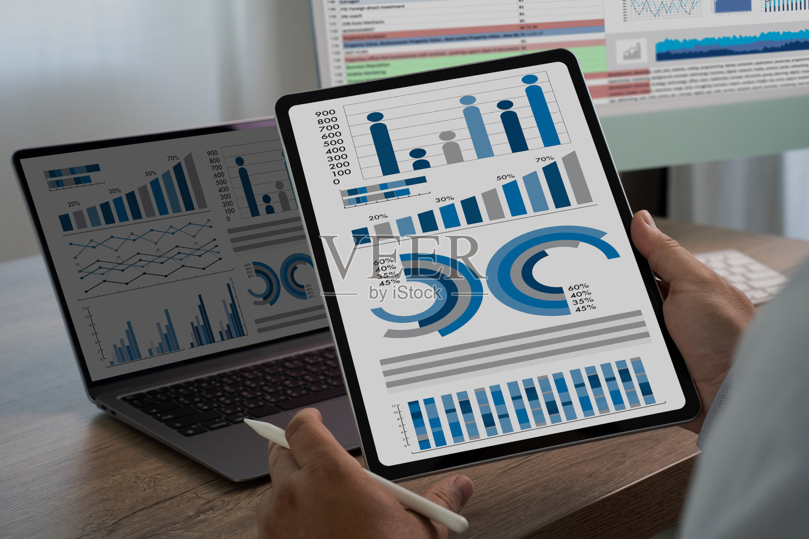 数据分析统计信息商务技术照片摄影图片