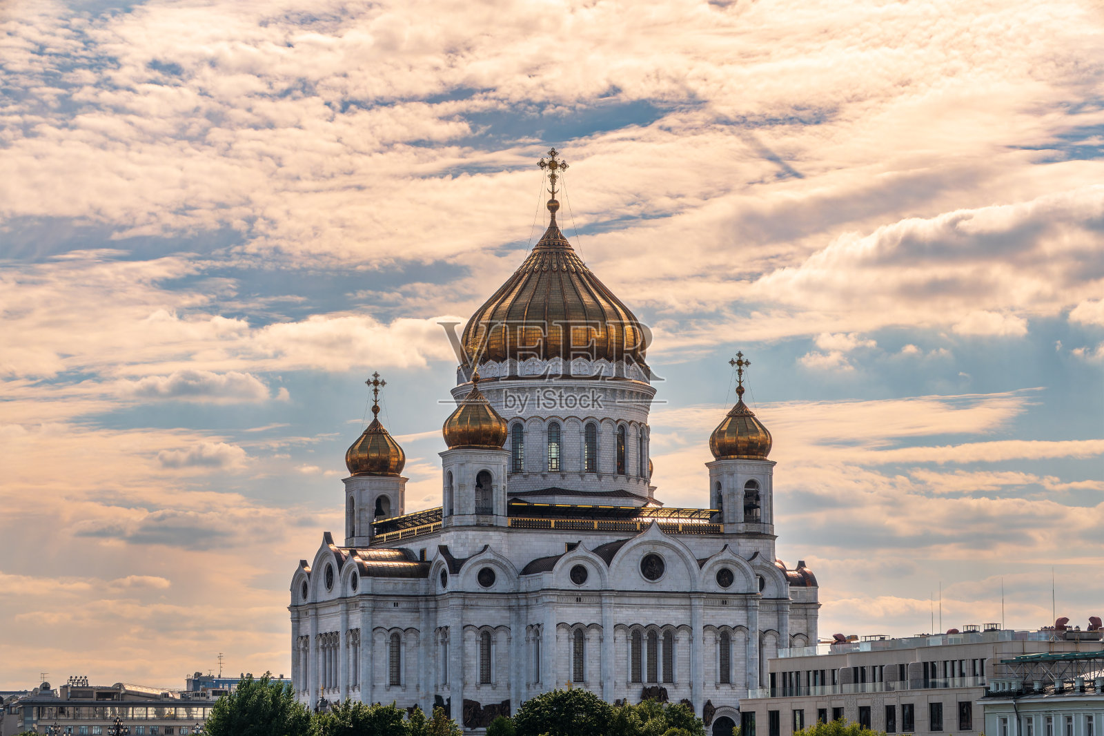 俄罗斯莫斯科救世主基督大教堂照片摄影图片