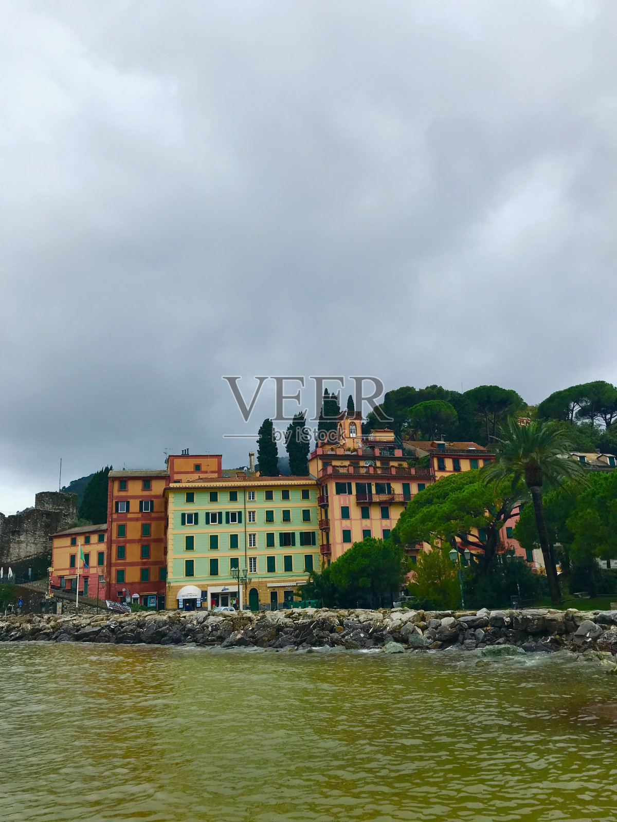 圣玛格丽塔教堂，意大利照片摄影图片