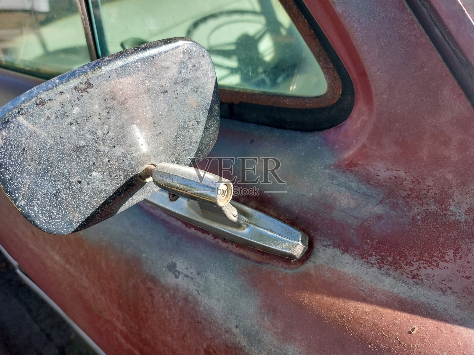 经典汽车镜照片摄影图片