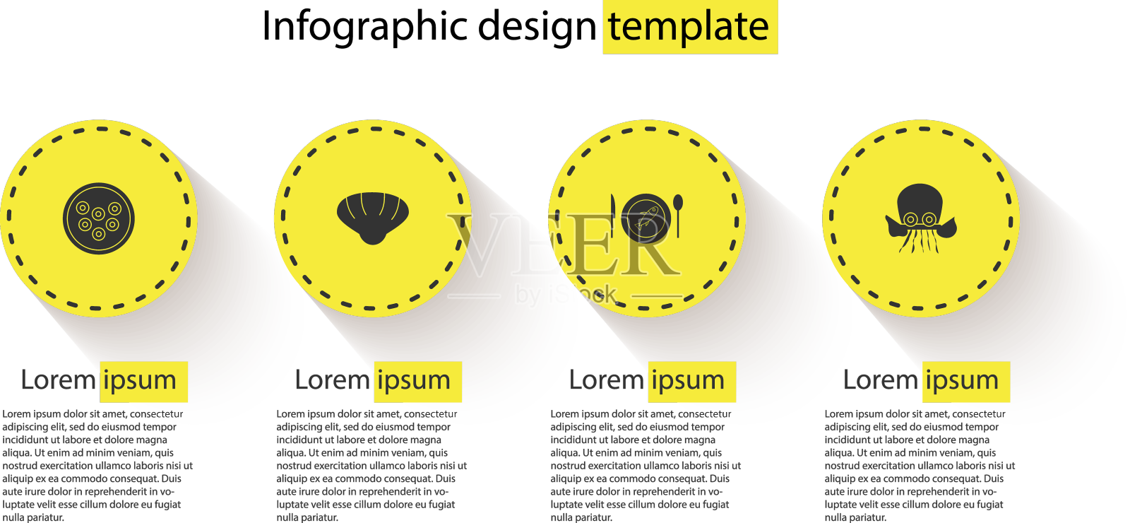 把鱼子酱放在盘子里，装上扇贝设计元素图片