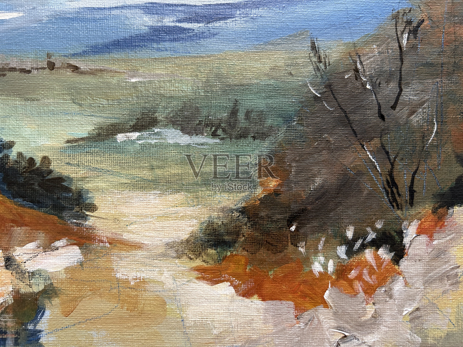 景观插画图片素材