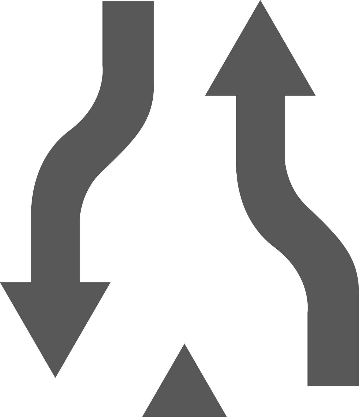 分界公路标志设计元素图片