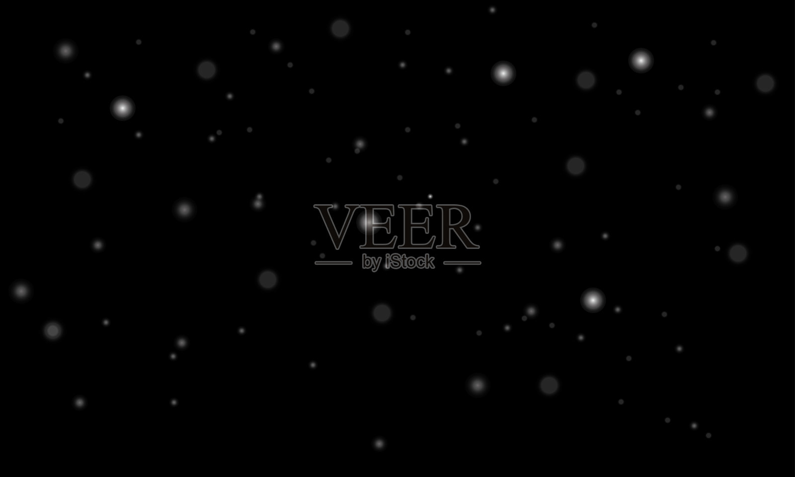 冬天的背景与飘落的雪插画图片素材